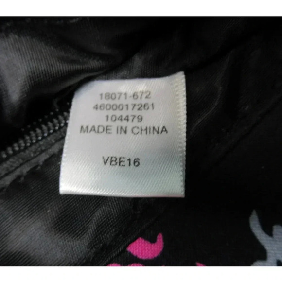 Vera Bradley Slim Saddle Crossbody Shoulder Bag Northern Lights Retired Print - Picture 4 of 4